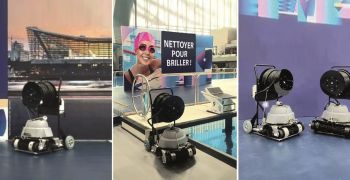 I robot Hexagone puliscono le piscine dei Giochi Olimpici di Parigi 2024