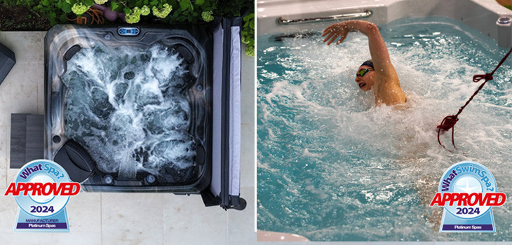 WhatSpa? and WhatSwimSpa? Approved Manufacturer for Platinum Spas fo Superior Wellness
