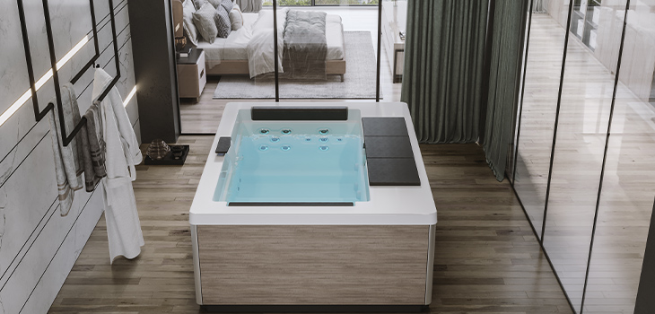 The Spa Specially Designed To Be Installed In A Hotel Room By Aquavia