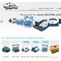 Le nouveau site web dédié aux robots de piscine DOLPHIN