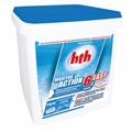 Le sachet du galet bicouche 6 actions d’hth® devient hydrosoluble