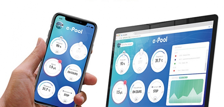 e-pool : la piscine connectée de Pool Technologie