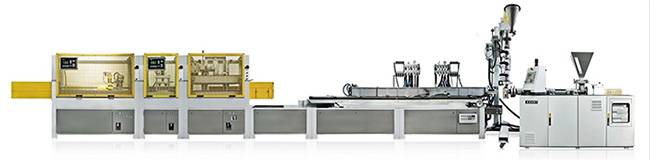 The new Ocea tri-extrusion line