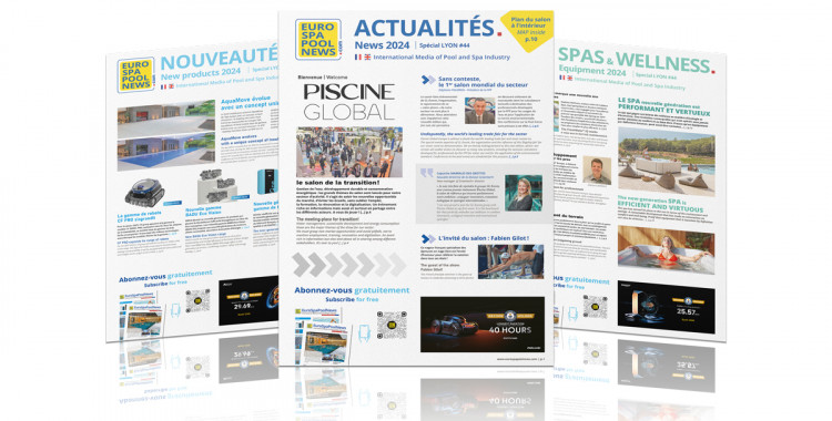 magazine EuroSpaPoolNews Sp&eacute;cial Lyon