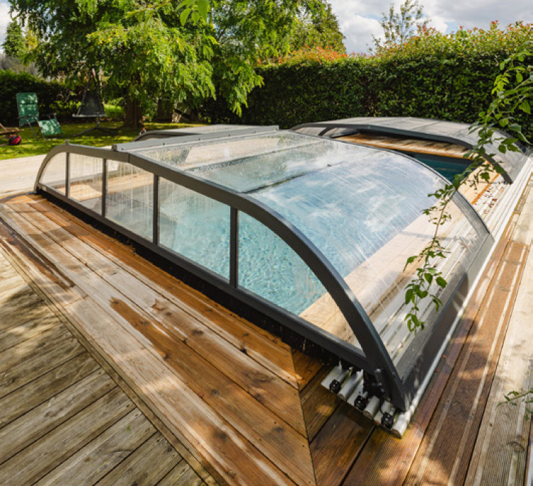 Abri de piscine ID&Eacute;ALU
