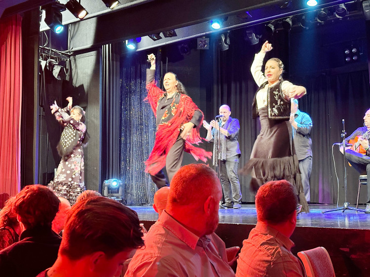 spectacle de flamenco convention Alliance Piscines