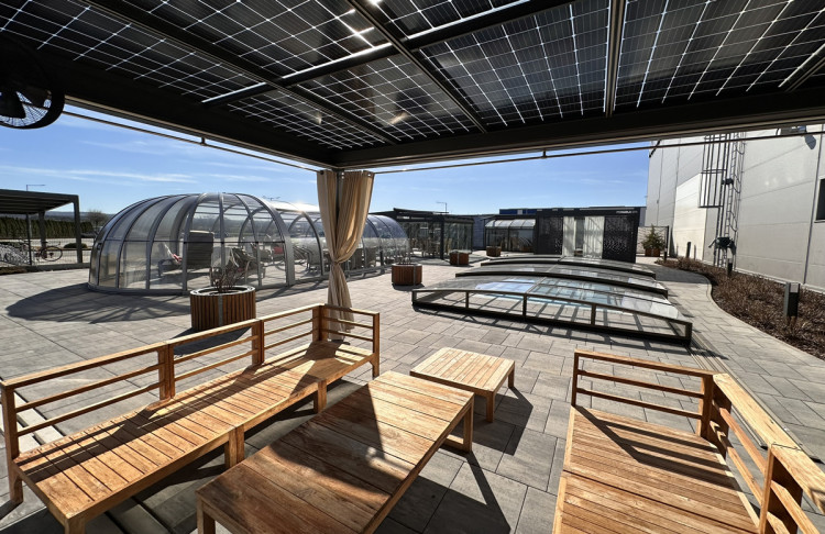  showroom Alukov Abris, pergolas