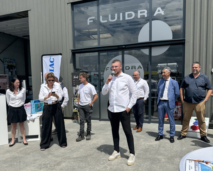 Antoine Deprez, responsable de l'agence Fluidra PRO Center d'Andrézieux-Bouthéon
