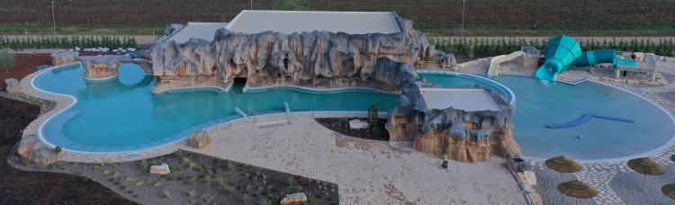 Aquacolors water park pools in Porec Croatia