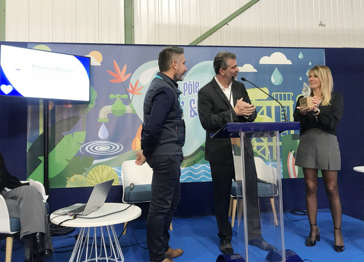 Prix remis à Fluidra Prix remis à Fluidra filtre à perlite AstralPool Prix Innov & Eau 2025