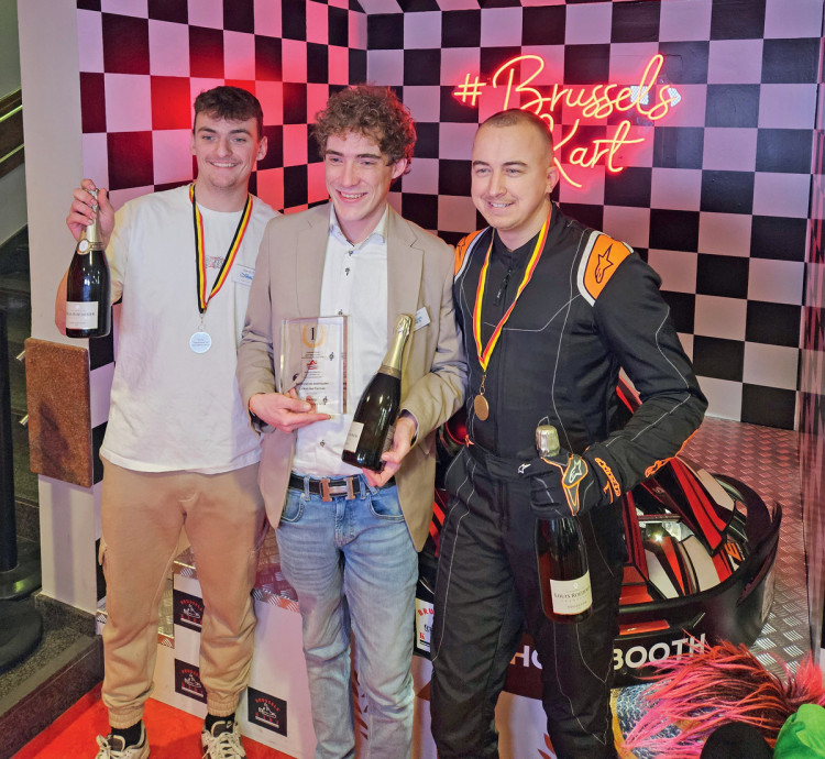 Gagnants du concours de karting