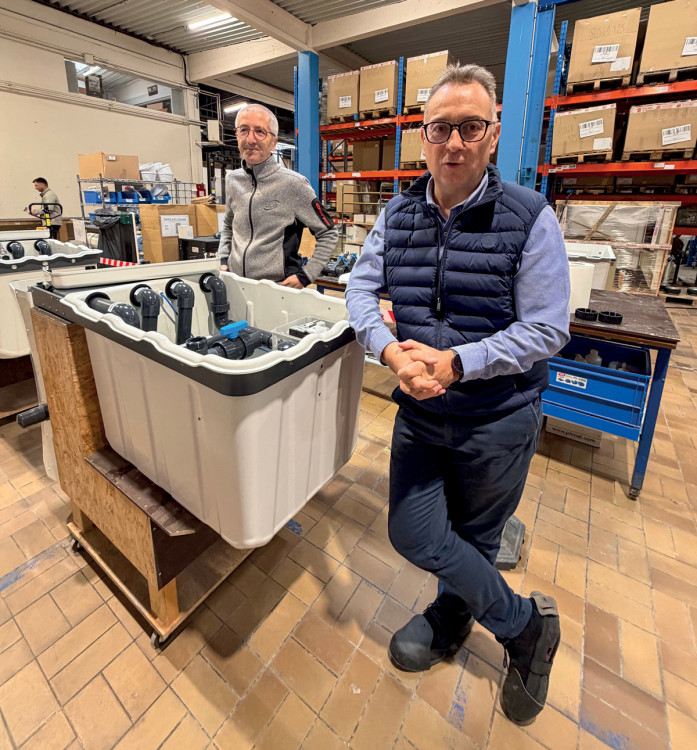 ACWA bloc cavalier de filtration est enti&egrave;rement personnalisable