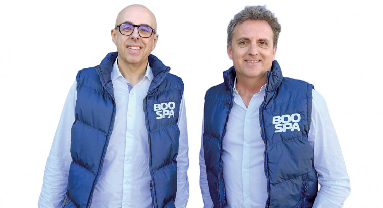 Laurent Murcia, fondateur de Boospa et St&eacute;phane Garreau, Directeur G&eacute;n&eacute;ral