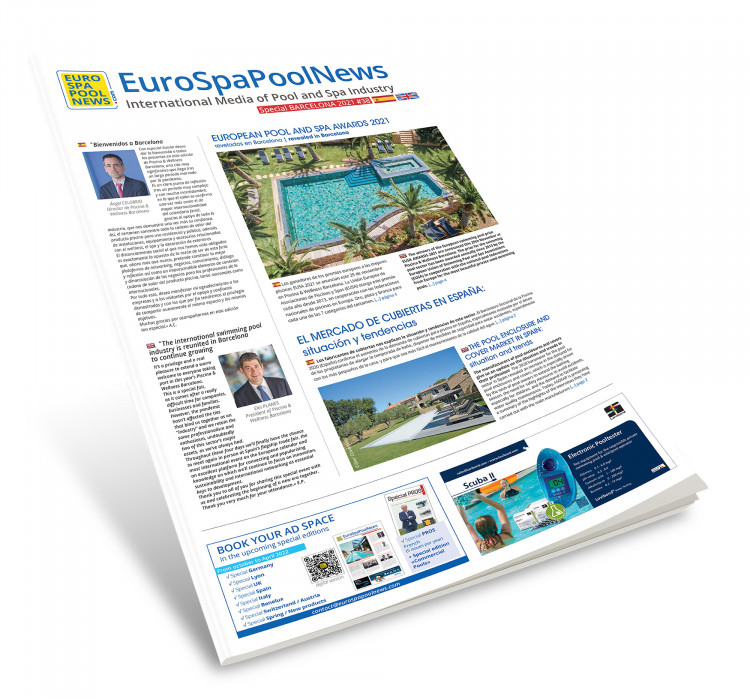 Special PROS BARCELONA 2021 magazine Pool and Spa industry Spain