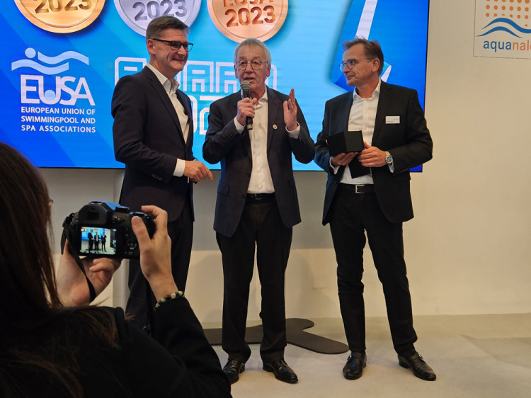 Dietmar Rogg at the EUSA Awards 2023 Ceremony