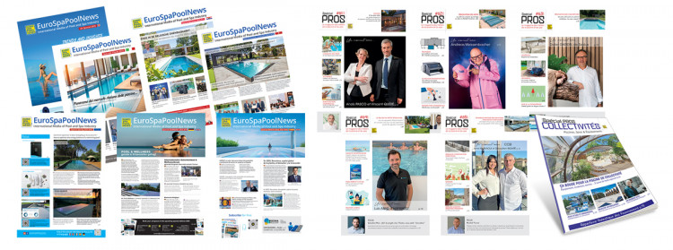 Les magazines EuroSpaPoolNews et Spécial PROS 2025