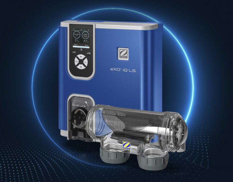 eXO® iQ de Zodiac® l'électrolyseur connecté intelligent