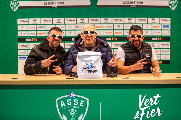 Les frères Saussac, grands supporters de l'ASSE Saint-Etienne