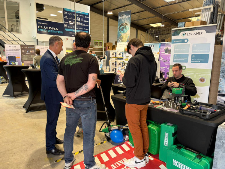 stand Locamex RVPO Clermont Ferrand Fluidra PRO Center