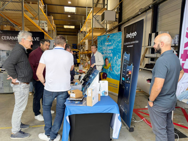 Stand Indygo RVPO Clermont Ferrand Fluidra PRO Center