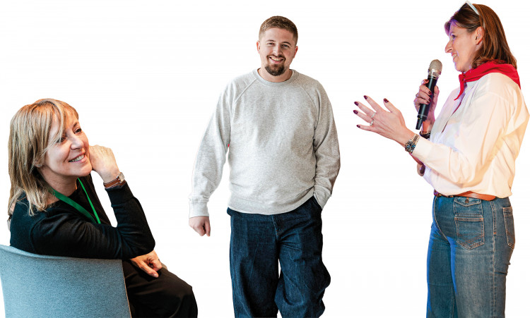 Romina Chave, Lucas et Nathalie Romero