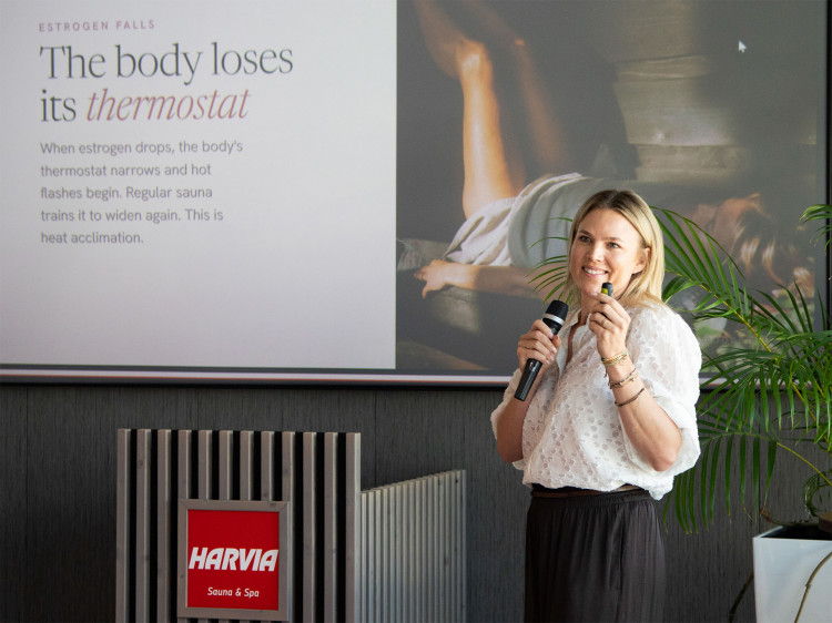 Dr. Emilia Vuorisalmi World Sauna Forum Harvia