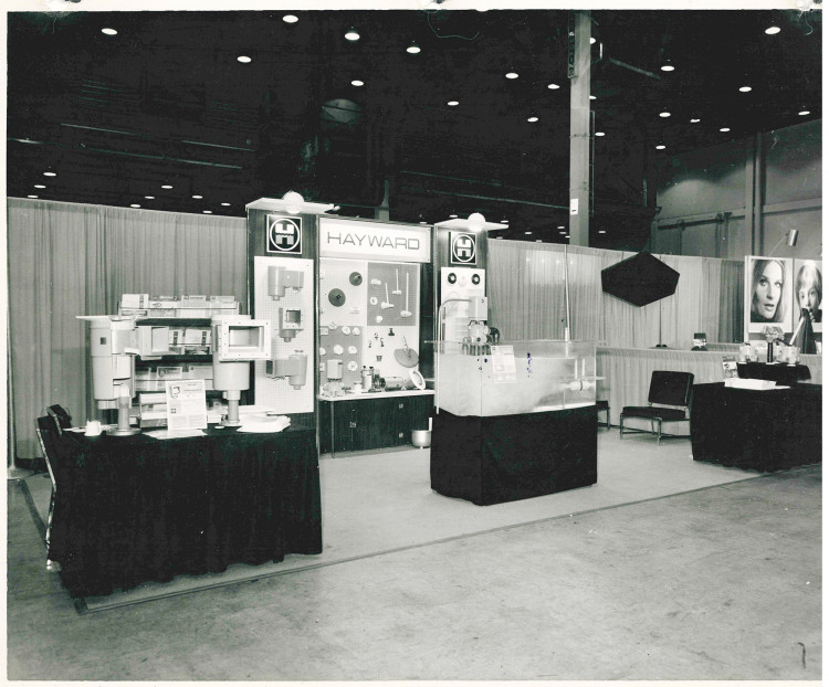 Hayward at exhibition