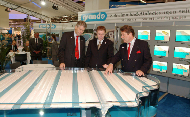 Jochen Witt , Fritz Schramma und Aufsichtsratsvorsitzender der Koelnmesse in 2003