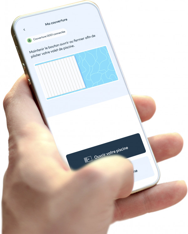 Appli Open Aero volet automatique piscine Nextpool