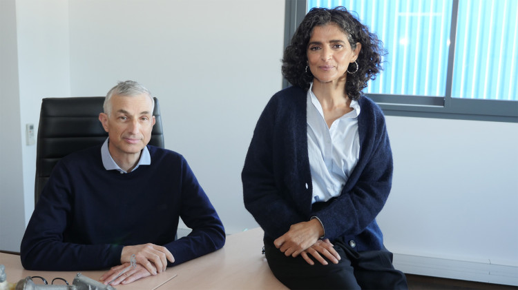 Philippe Grard Président et Fatim-Sarah Guezbar Directrice générale de Pool Technologie