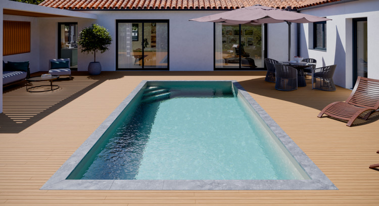 Piscine aluminium en kit Quickly