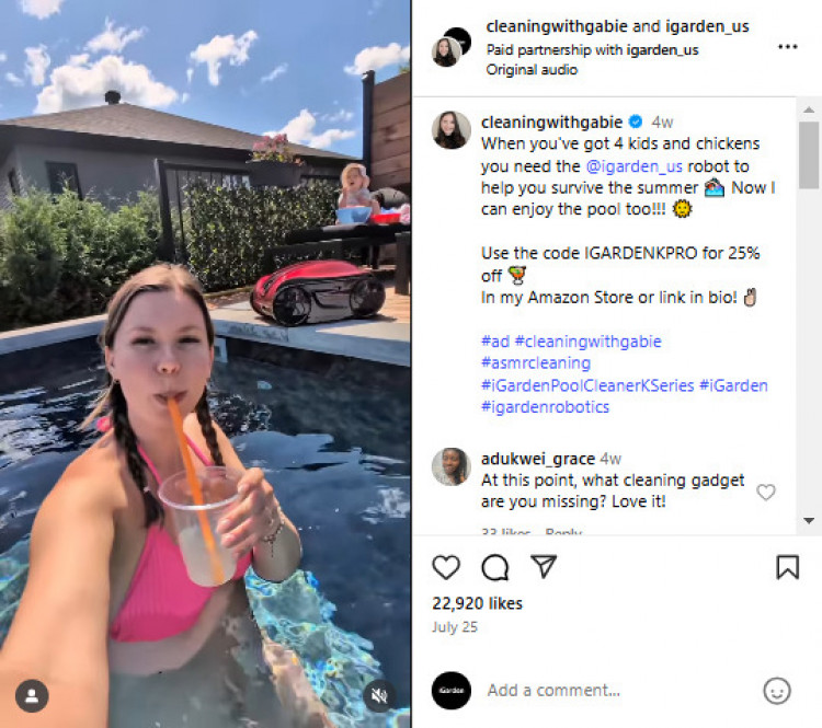iGarden's K Series pool cleaner wins families over by making maintenance effortless