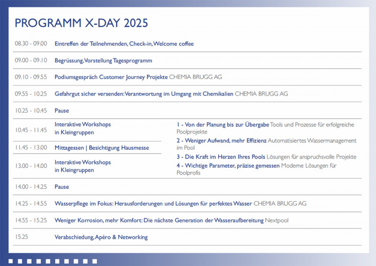 Programm X-Day 2025