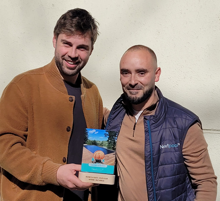 Tristan Theuws et Romain Sega