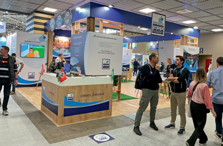 Stand de la FPP à Piscine Global 2022