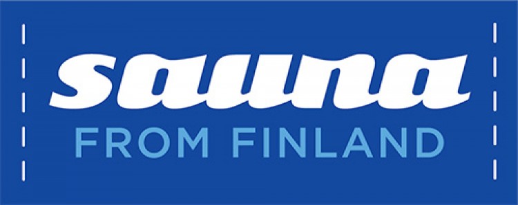 Logo bleu Sauna From Finland