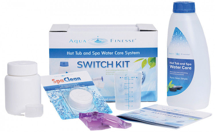 Switch kit for spa to transition to Aquafinesse Water Care