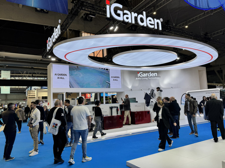 Stand iGarden &agrave; Piscine Barcelona 2025
