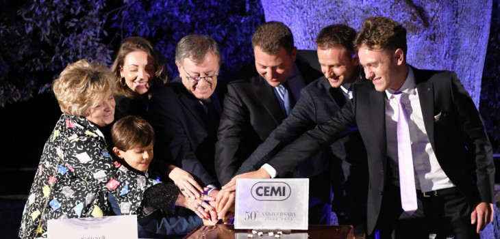50 anni dell'azienda CEMI Italia faiglia Bacco