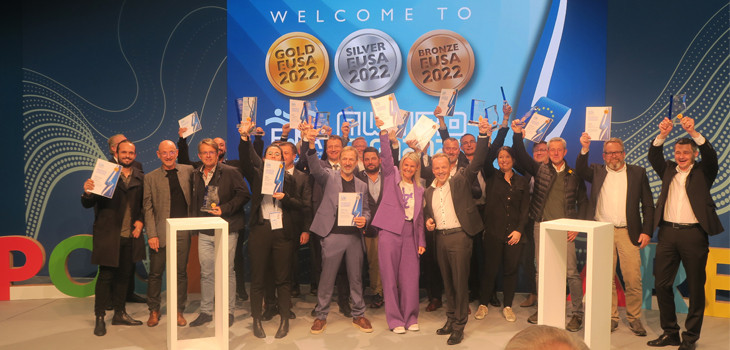 Winners of the 2022 EUSA Awards