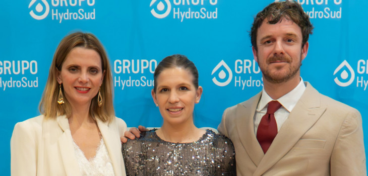 Tania Julià, nueva Directora General del Grupo HydroSud y los embajadores de la marca Macarena Gómez