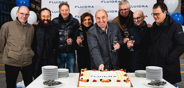Il team Fluidra celebra l&rsquo;inaugurazione del nuovo polo logistico di Castrezzato