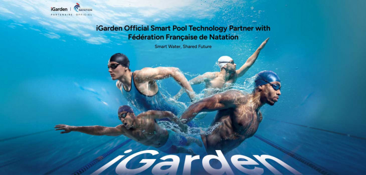 iGarden, Official Smart Pool Technology Partner with F&eacute;d&eacute;ration Fran&ccedil;aise de Natation 