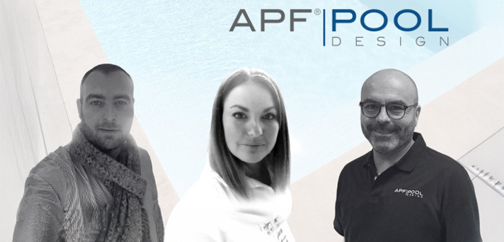 Joffrey Jousse, Aurélie Frère et Yann Chevalier APF Pool Design
