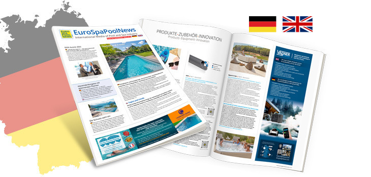 EuroSpaPoolNews Special Germany, un journal destiné au marché de la piscine et du spa en Allemagne