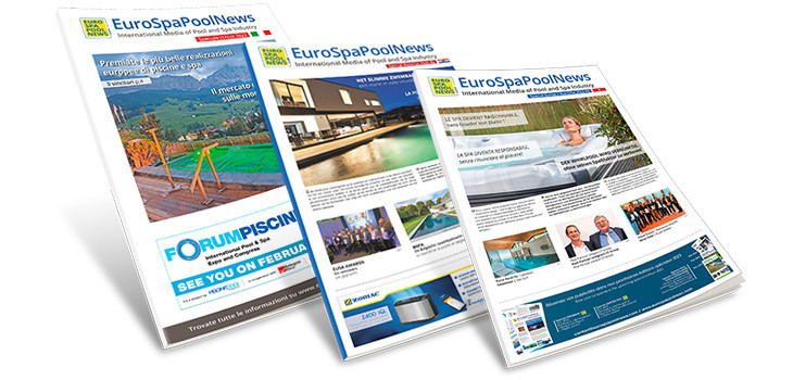 The first three 2024 editions of EuroSpaPoolNews 