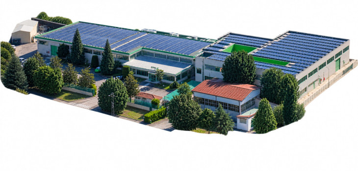 Le site de production EMEC &agrave; Rieti, en Italie