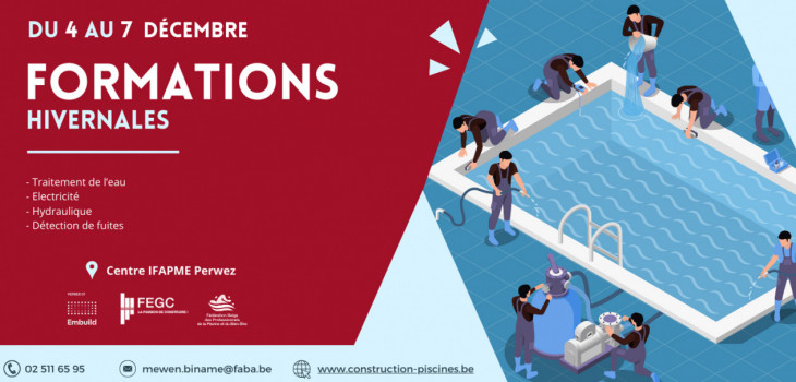 Session de formations pour les professionnels du 4 au 7 décembre 2023