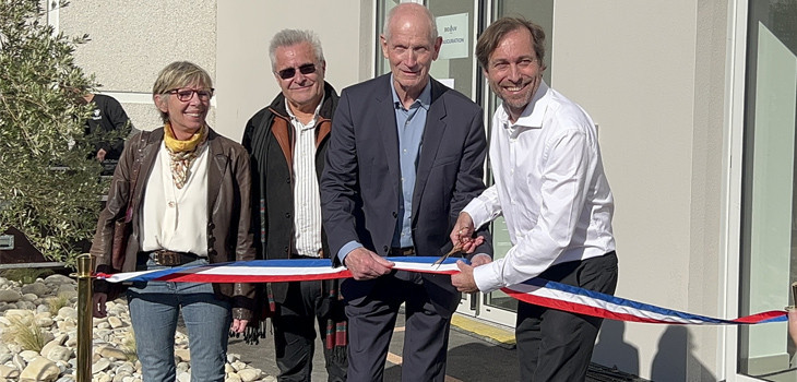 Laurent-Emmanuel Migeon inauguration nouveau bâtiment BIO-UV Group