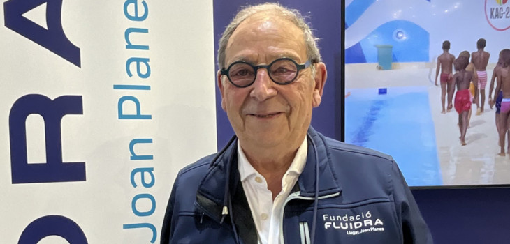 Joan Planes au salon Piscine Global 2024